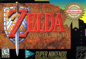 The Tome version of Zelda: A Link to the Past Box Cover Art