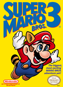Art of Super Mario Bros 3 Classic Video Game, Pixel Design Vector