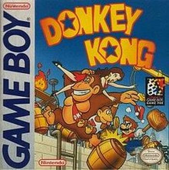 Donkey Kong Game Boy Cover