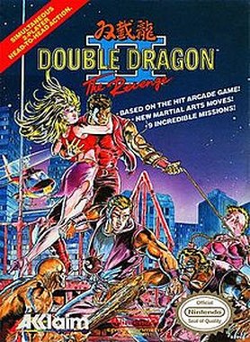 Double Dragon II NES Box Cover