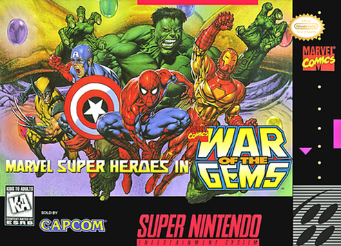 Marvel Superheroes in War of the Gems