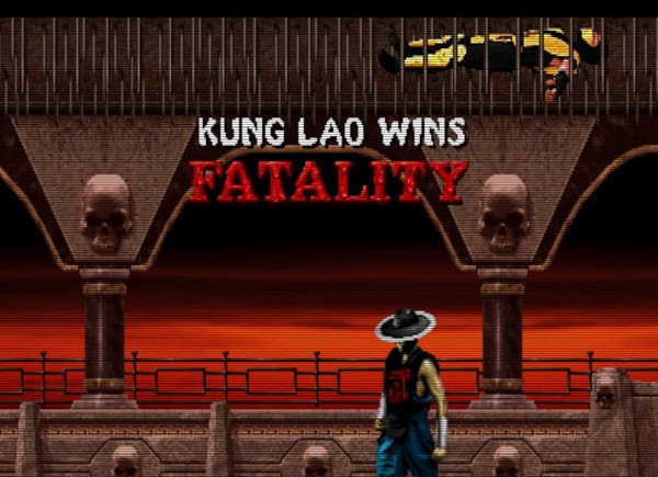 Mortal Kombat 2 arcade Kung Lao Gameplay Playthrough with Smoke